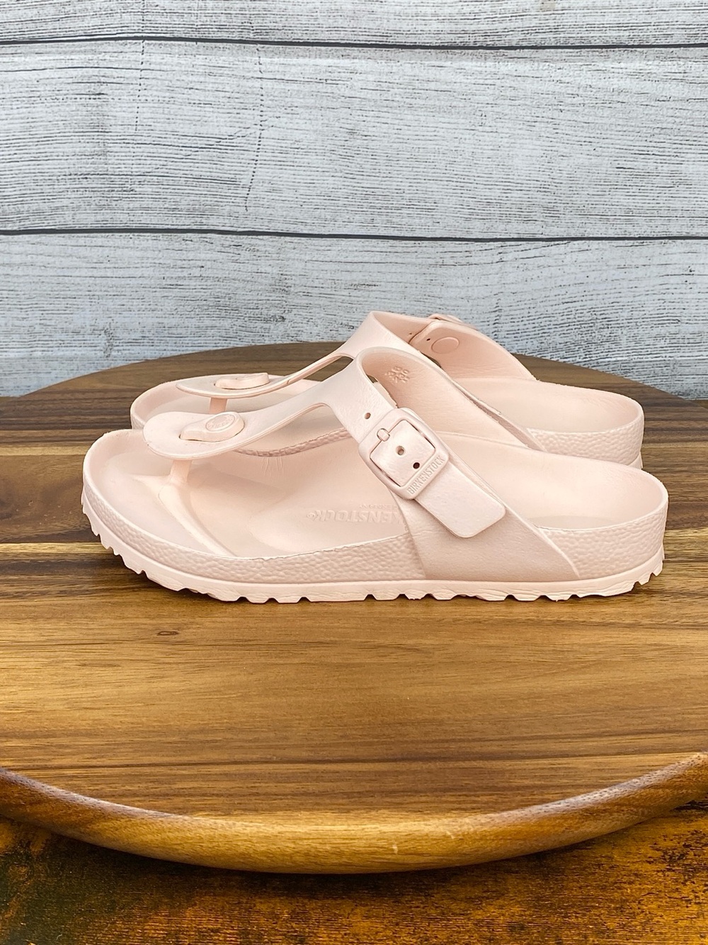 Birkenstock Gizeh Essentials EVA Light Rose Pink Sandal Women’s Size 5.5 EU 36